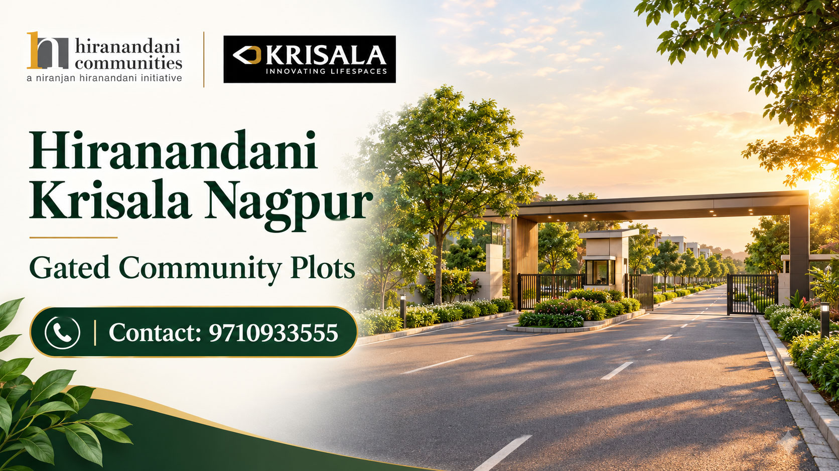 Hiranandani Krisala Plots Nagpur First slide