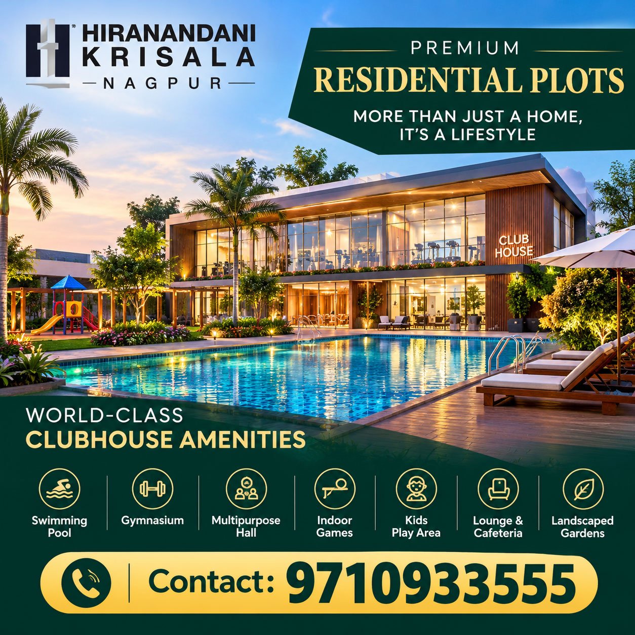Hiranandani Krisala Plots Nagpur