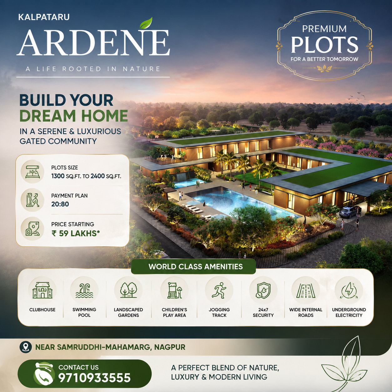 Kalpataru Plots in Nagpur Price